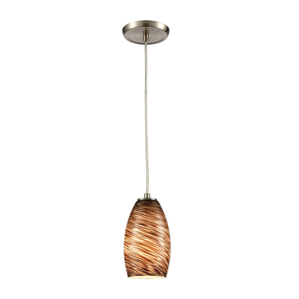 30 by 9-Inch Satin Nickel Finish Elk 546-6RC-SLVM-CRC Curvalo 6-Light Pendant with Silver Multicolored Crackle Glass Shade 30 by 9-Inch Satin Nickel Finish Elk 546-6RC-SLVM-CRC Curvalo 6-Light Pendant with Silver Multicolored Crackle Glass Shade